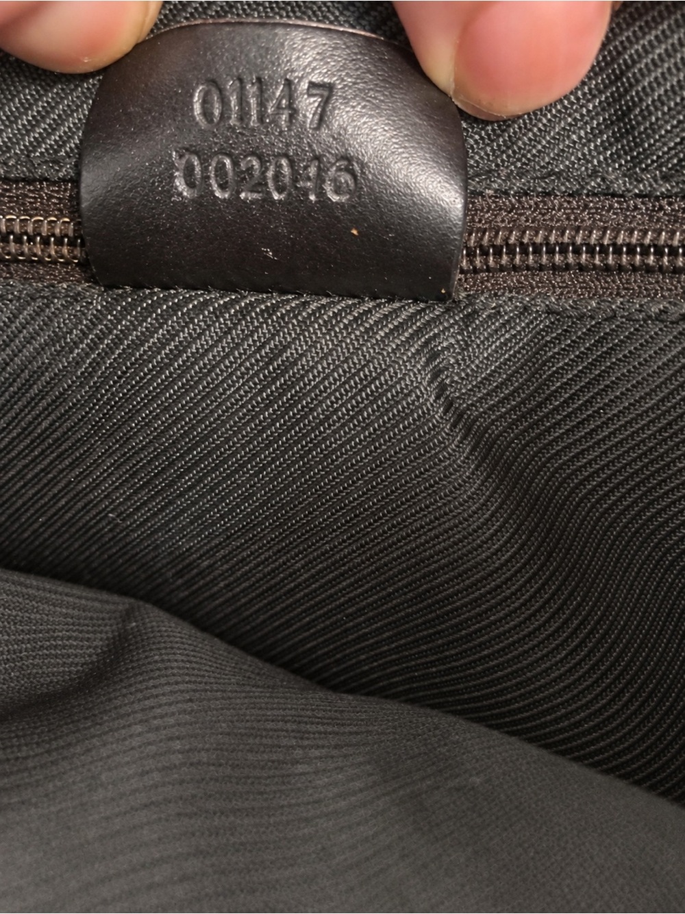 Gucci Brown GG Canvas Shoulder Bag with Black Trim and Green-Red Stripe - Picture 15 of 16